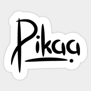 Pikaa Sig Sticker